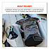 Arsenal 5976 XL Hoist Bucket Tool Bag with Swiveling Carabiner and Zipper Top, 150 lb, Gray (15976)