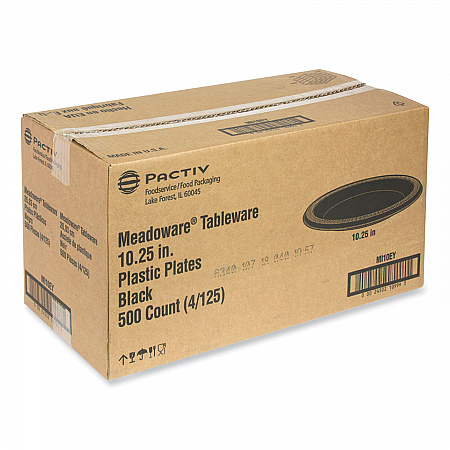 Meadoware Impact Plastic Dinnerware, Plate, 10.25
