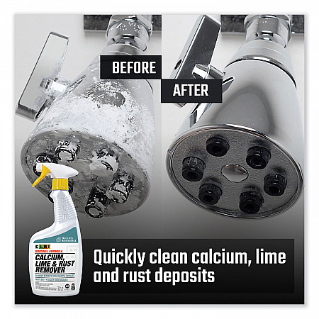 Calcium, Lime and Rust Remover, 32 oz Spray Bottle, 6/Carton (CLR32PRO)