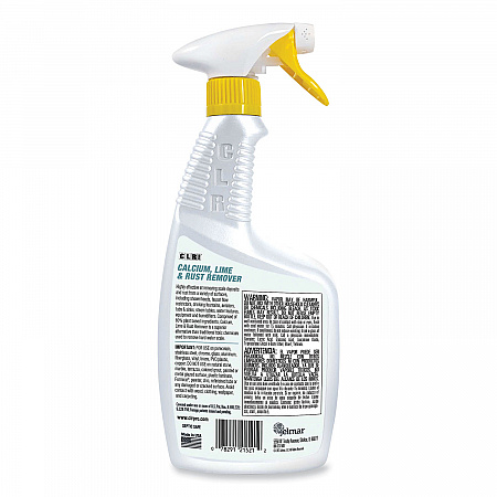 Calcium, Lime and Rust Remover, 32 oz Spray Bottle, 6/Carton (CLR32PRO)