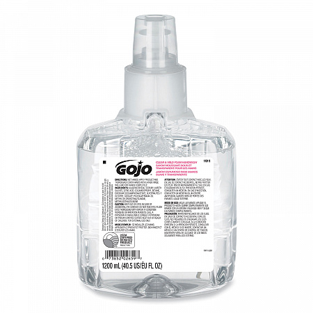Clear and Mild Foam Handwash Refill, For LTX-12 Dispenser, Fragrance-Free, 1,200 mL, 2/Carton (191102CT)