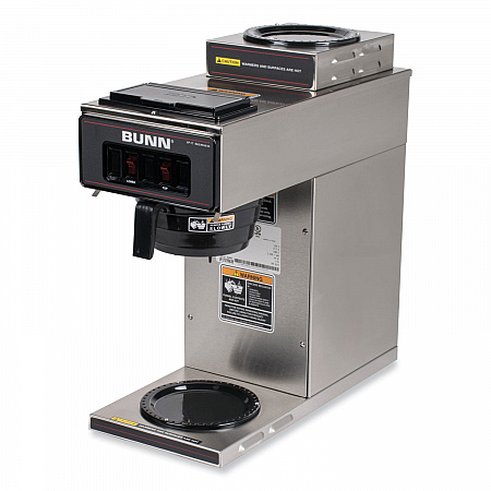VP17-2 12-Cup Pourover Coffee Brewer, Black/Stainless Steel (133000002)