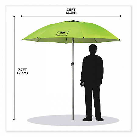 Shax 6100 Lightweight Work Umbrella, 90
