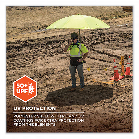 Shax 6100 Lightweight Work Umbrella, 90
