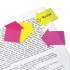 Redi-Tag SeeNotes Transparent-Film Arrow Page Flags, Neon Assorted, 60/Pad, 2 Pads (21095)