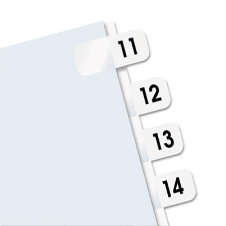 Redi-Tag Legal Index Tabs, 1/12-Cut Tabs, 11-20, White, 0.44" Wide, 104/Pack (31002)