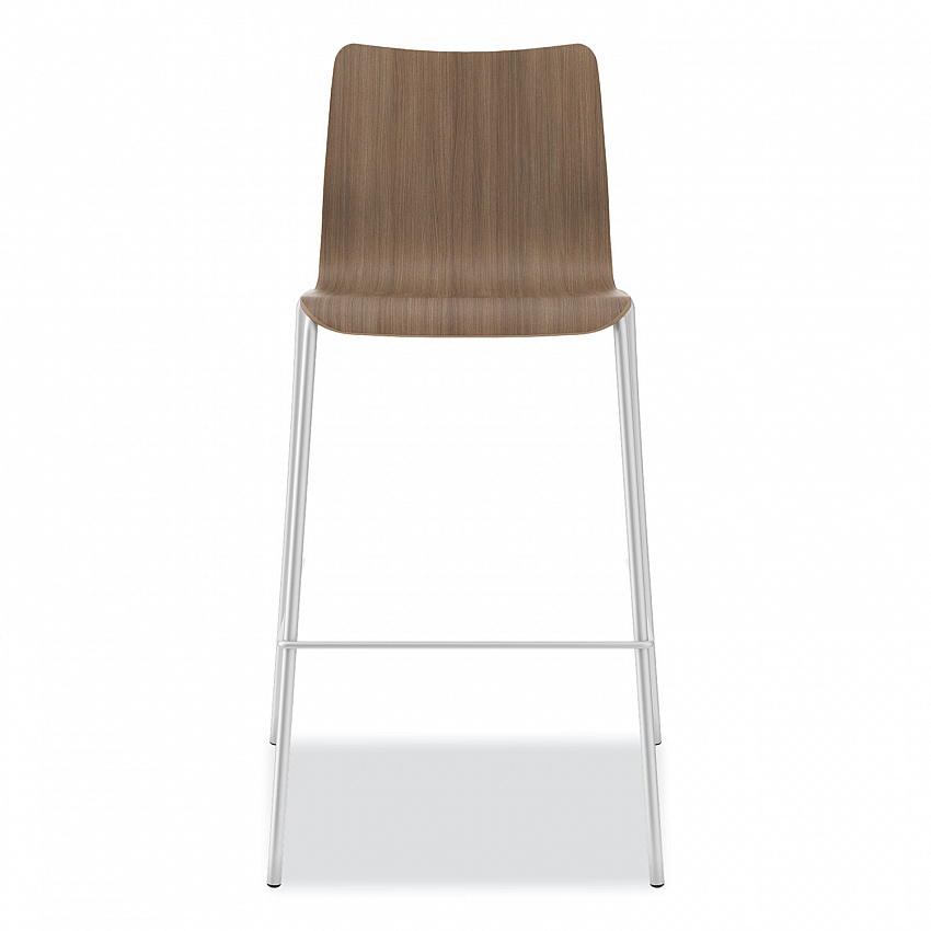 Ruck Laminate Stool, Supports up to 300 lb, 30" Seat Height, Pinnacle Seat/Back, Silver Frame (RUCK5LPINCP8)