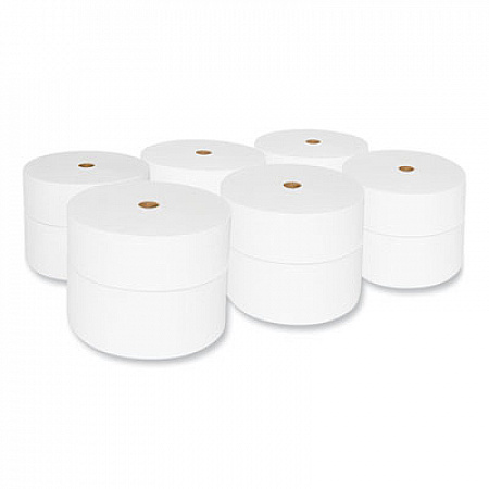 Small Core Bath Tissue, Septic Safe, 2-Ply, White, 1,200 Sheets/Roll, 12 Rolls/Carton (VT1200)
