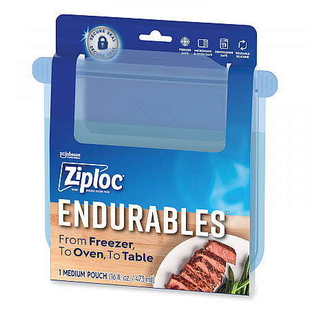 Endurables Silicone Pouches, Medium, 16 oz, 4.4