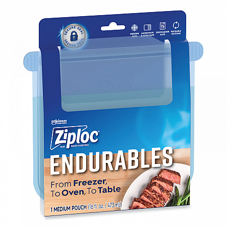 Endurables Silicone Pouches, Medium, 16 oz, 4.4