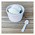 Mediumweight Polypropylene Cutlery, Tasting Spoon, White, 3,000/Carton (TASTERSPOON)