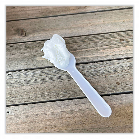 Mediumweight Polypropylene Cutlery, Tasting Spoon, White, 3,000/Carton (TASTERSPOON)