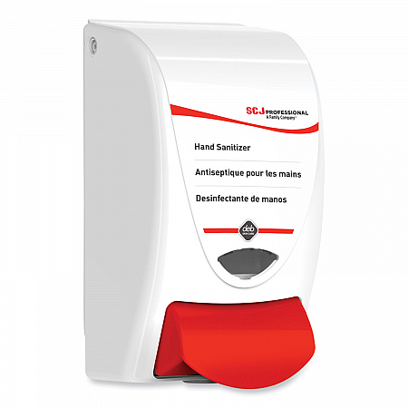 Sanitizer Dispenser, 1 L, 4.92 x 4.6 x 9.25, White, 15/Carton (IFS1LDS)
