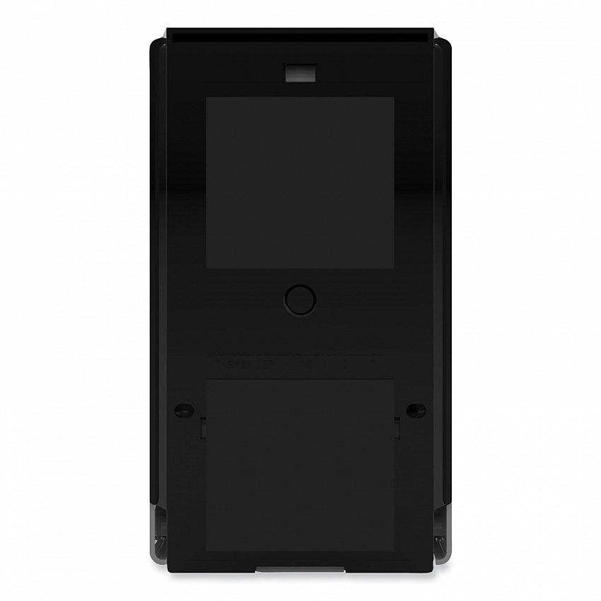 Transparent Manual Dispenser, 1 L, 4.92 x 4.5 x 9.25, Black/Chrome, 15/Carton (TPB1LDS)