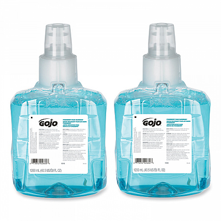 Pomeberry Foam Handwash Refill, For LTX-12 Dispenser, Pomegranate Scent, 1,200 mL, 2/Carton (191602CT)