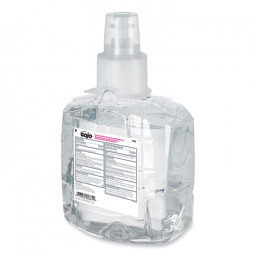 Antibacterial Foam Hand Wash Refill, For LTX-12 Dispenser, Plum Scent, 1,200 mL (191202EA)