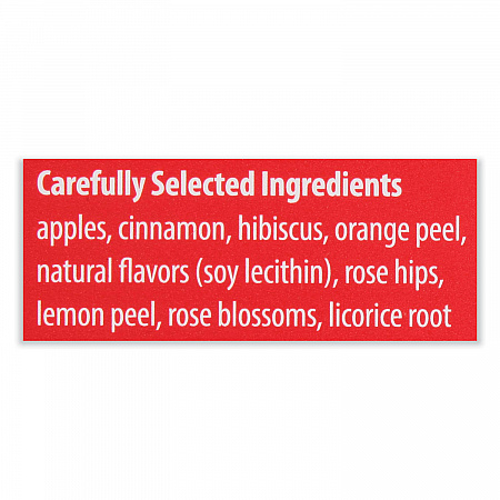 Apple Cinnamon Herbal Tea, 0.09 Tea Bag, 28/Box (RCB11397)