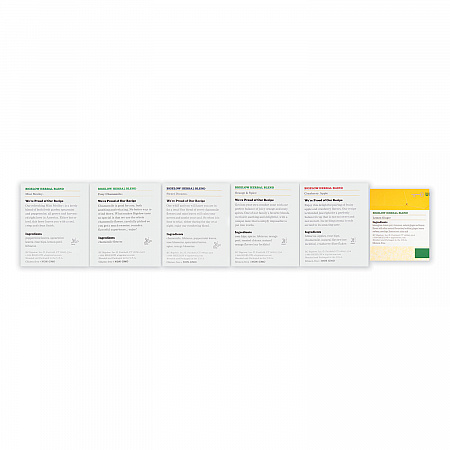 Assorted Herbal Tea Bags, Six Flavors, 28/Box, 168/Carton (17578)