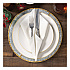 Linen-Like Natural Flat Pack Napkin, 16 x 16, White, 1,200/Carton (125702)