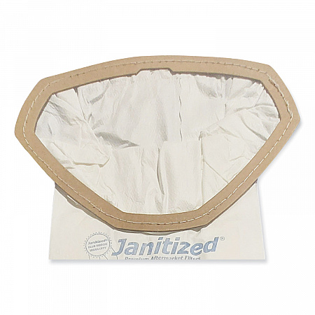 Vacuum Filter Bags Designed to Fit ProTeam Super Coach Pro 10, 100/Carton (JANPTSCP102)