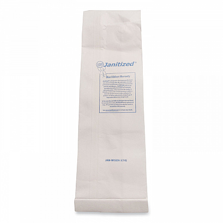 Vacuum Filter Bags Designed to Fit Windsor Sensor S/S2/XP/Versamatic Plus, 100/Carton (JANWISEN3)