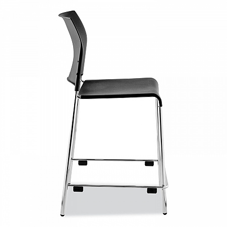 Cafetorium Counter Height Stool, Supports Up to 300 lb, 24