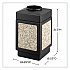 Canmeleon Aggregate Panel Receptacles, Top-Open, 38 gal, Polyethylene, Black (9471NC)