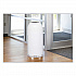 Open Top Dome Receptacle, 15 gal, Steel, White (9639WH)