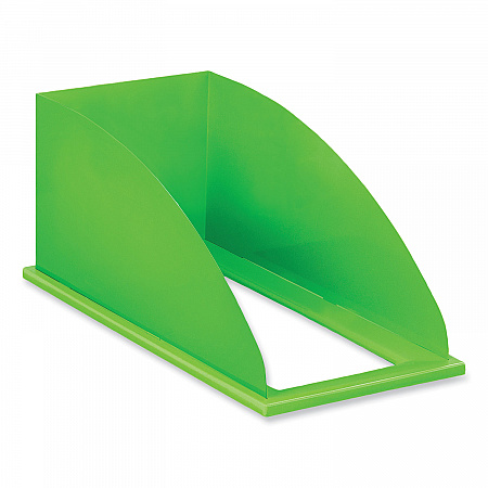 Mixx Recycling Center Lid, Topper Style, 9.87w x 19.87d x 0.62h, Green (9449GN)