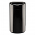 Open Top Oval Waste Receptacle, 14 gal, Steel, Black (9921BL)