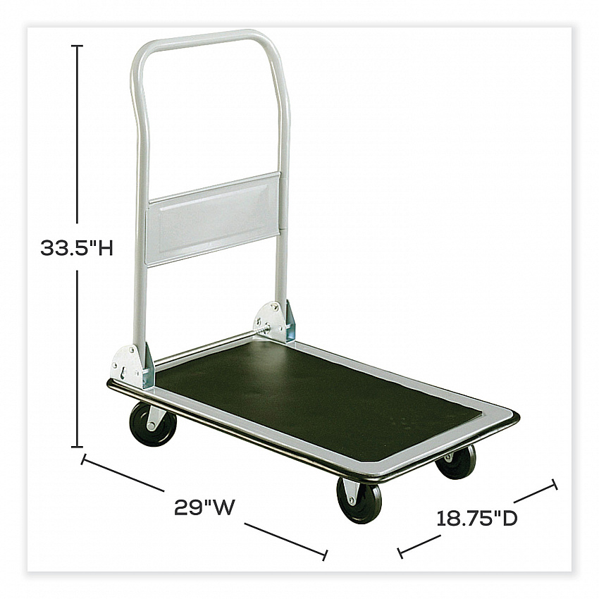 Tuff Truck Platform Truck, 400 lb Capacity, 29 x 18.75, Gray (4072)