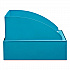 Mixx Recycling Center Lid, Topper Style, 9.87w x 19.87d x 0.62h, Blue (9449BU)