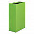 Mixx Recycling Center Rectangular Receptacle, 29 gal, Steel, Green (9448GN)