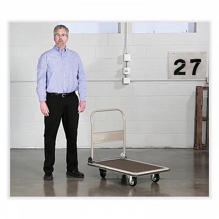 Tuff Truck Platform Truck, 400 lb Capacity, 29 x 18.75, Gray (4072)