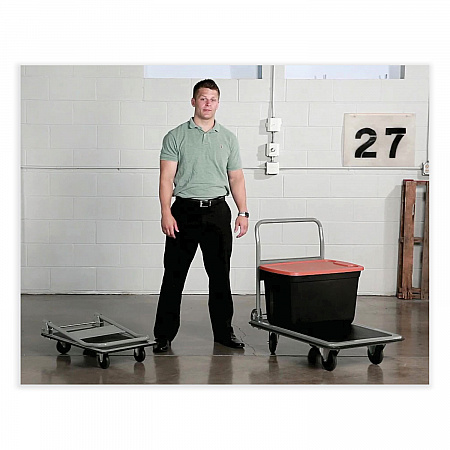 Tuff Truck Platform Truck, 500 lb Capacity, 36 x 24, Gray (4063)