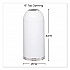 Open Top Dome Receptacle, 15 gal, Steel, White (9639WH)