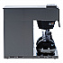 VP17-3 12-Cup Pour-Over Coffee Maker with Three Warmers, Stainless Steel/Black (133000003)