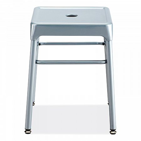 Steel GuestBistro Stool, Backless, Supports Up to 250 lb, 18