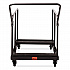 Folding Table Dolly For Round and Rectangular Tables, 660 lb Capacity, 31.25 x 27.75 x 47.5, Brown (DYMU)
