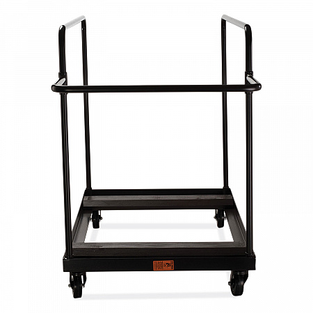 Folding Table Dolly for Round Tables, 660 lb Capacity, 40.5 x 28 x 61.5, Brown (DY71R)