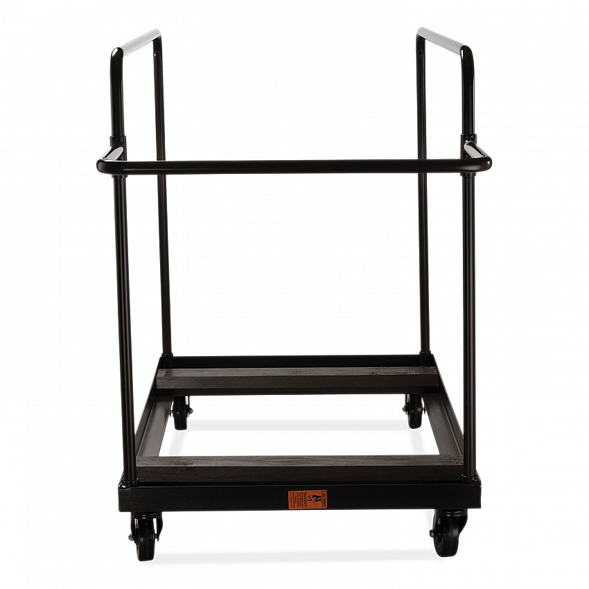 Folding Table Dolly for Round Tables, 660 lb Capacity, 40.5 x 28 x 61.5, Brown (DY71R)