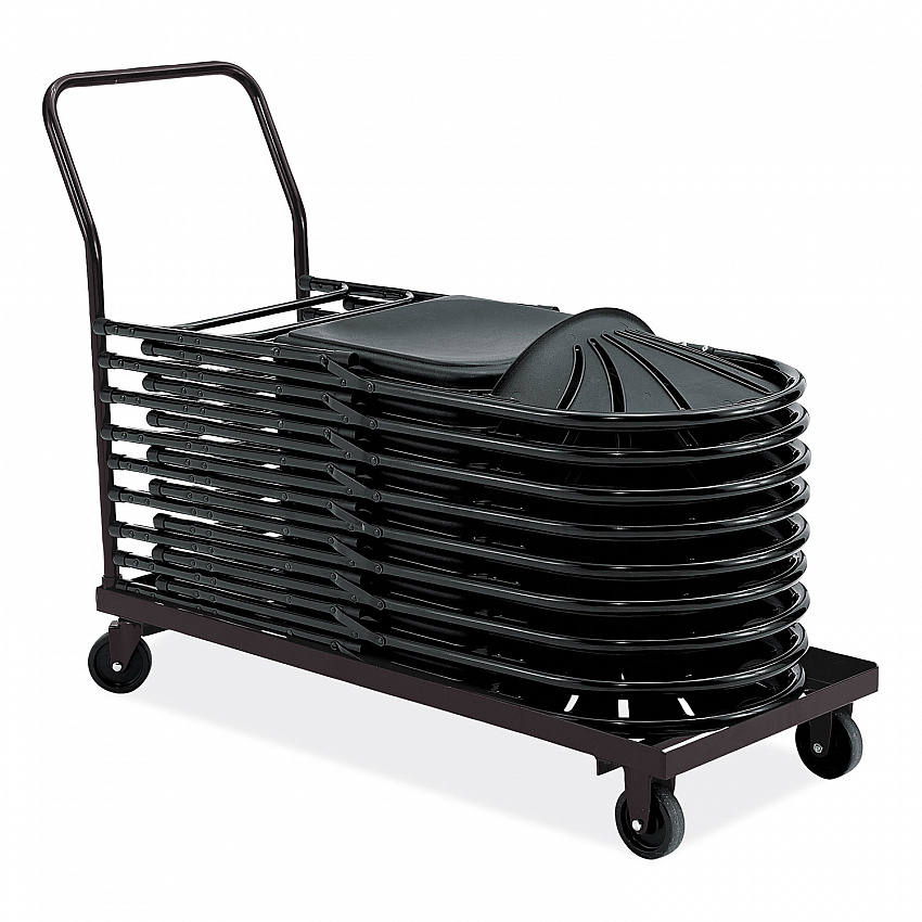 Dolly for 1100 Series Chairs, 1,100 lb Capacity, 39 x 19 x 46.5, Brown (DY1100)