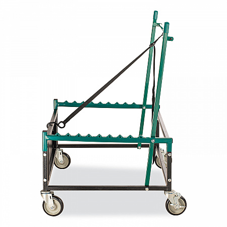 Table Assist Dolly, 1,000 lb Capacity, 38 x 30 x 44.5, Black/Green (TAD)