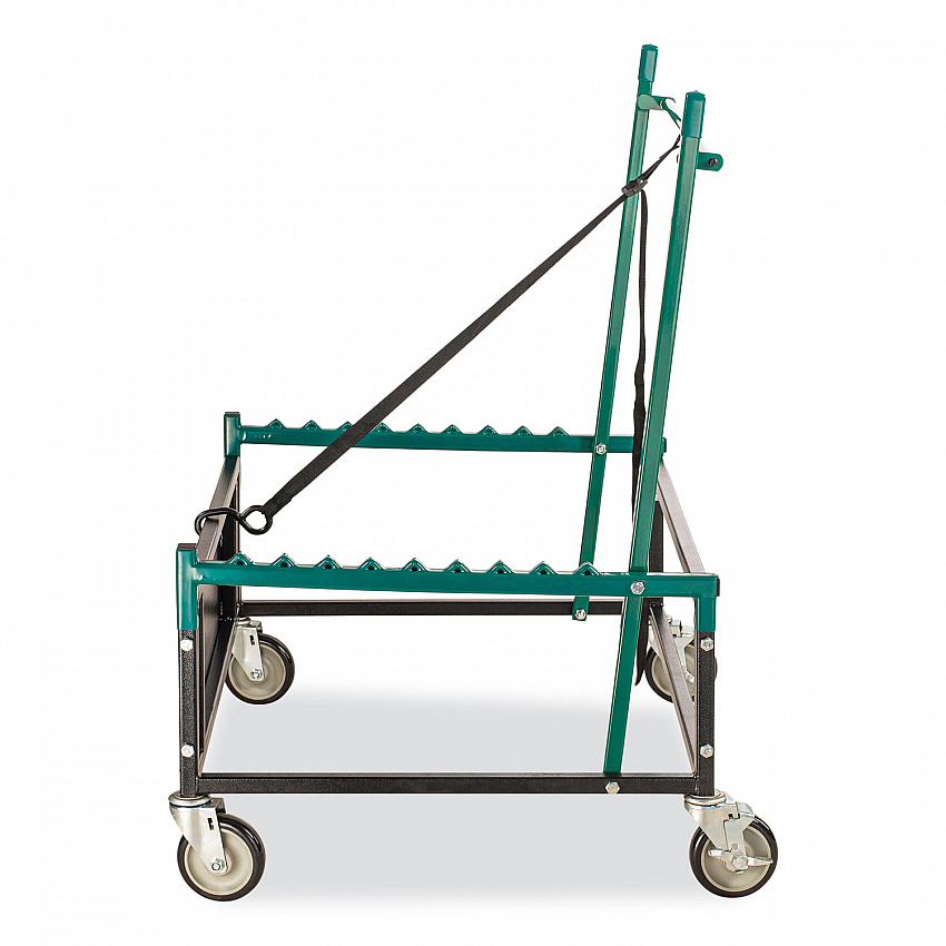 Table Assist Dolly, 1,000 lb Capacity, 38 x 30 x 44.5, Black/Green (TAD)
