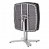 Cafe Time Adjustable-Height Table, Square, 36w x 36d x 30 to 42h, Charcoal Slate (CTT3042)