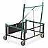 Table Assist Dolly, 1,000 lb Capacity, 38 x 30 x 44.5, Black/Green (TAD)