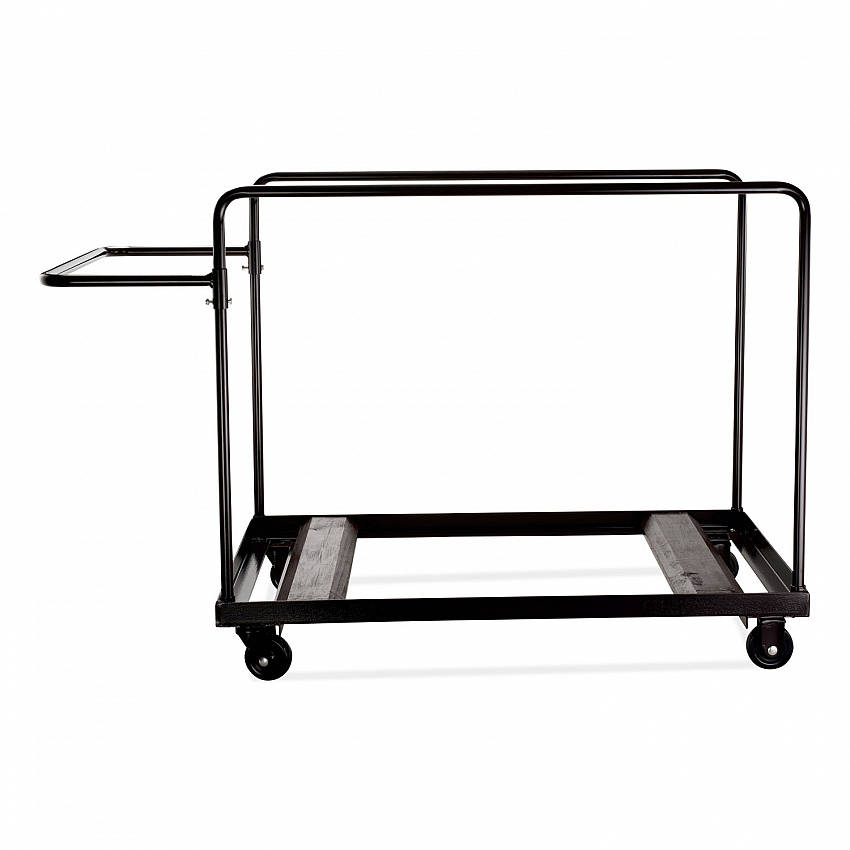 Folding Table Dolly for Round Tables, 660 lb Capacity, 40.5 x 28 x 61.5, Brown (DY71R)