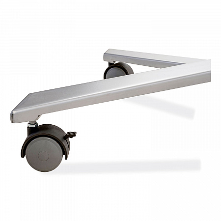 Cafe Time Adjustable-Height Table, Square, 36w x 36d x 30 to 42h, Charcoal Slate (CTT3042)
