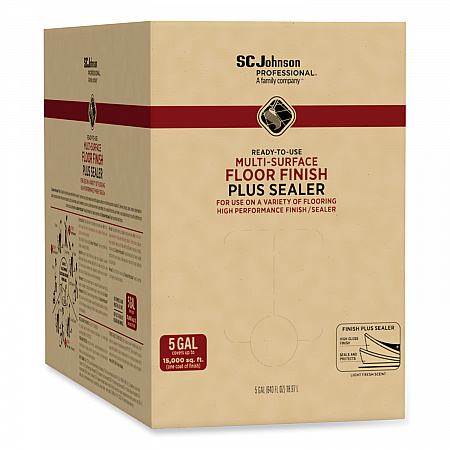 Ready-To-Use Multi-Surface Floor Finish Plus Sealer, 5 gal Bag-in-Box (362834)