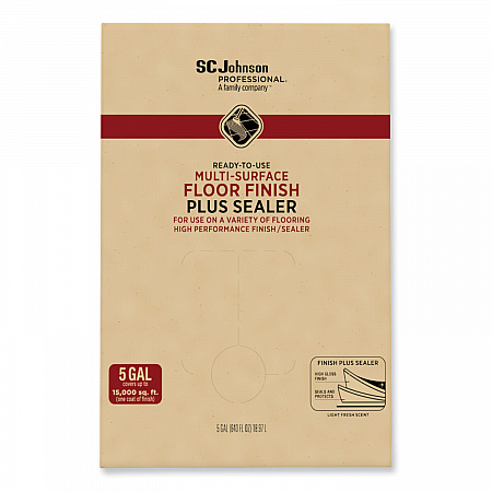 Ready-To-Use Multi-Surface Floor Finish Plus Sealer, 5 gal Bag-in-Box (362834)